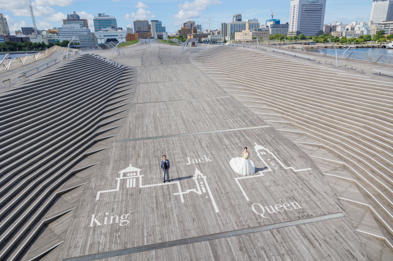 洋装ロケーション撮影『大さん橋』を一挙ご紹介❣❣