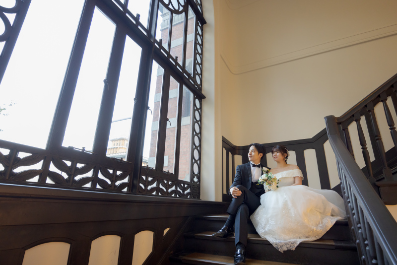 開港記念会館での前撮り！クラシカルな空気感をまとった館内の雰囲気☆彡