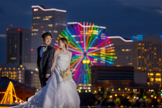 大さん橋でドラマチックな前撮りを！費用や撮影スポットまで徹底解説！