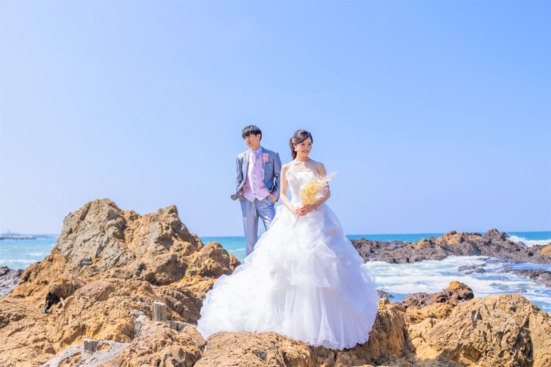 三溪園での前撮りはスタジオレイルにお任せください♪