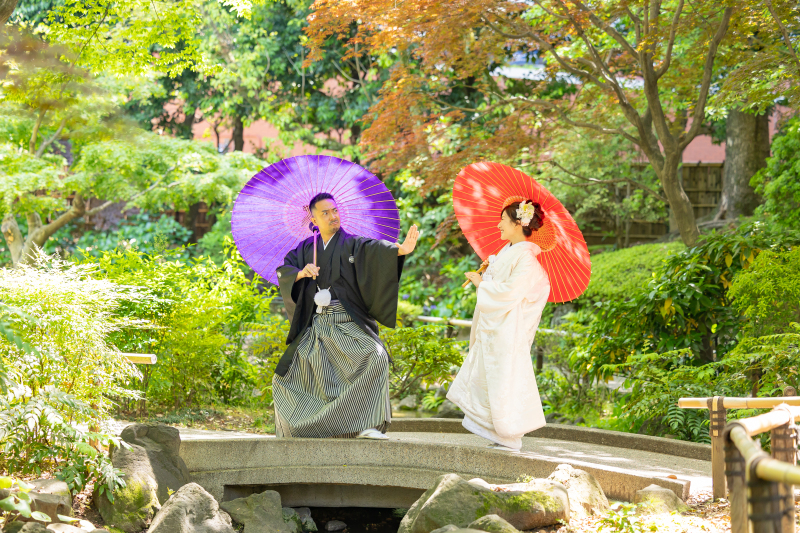 和装スタジオ撮影にプラスして[無料]でのロケ撮影をご提案！