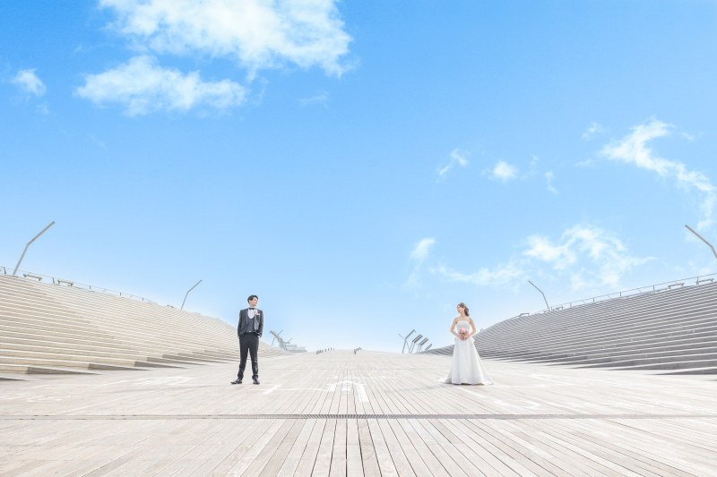 洋装ロケーション撮影『大さん橋』を一挙ご紹介❣❣