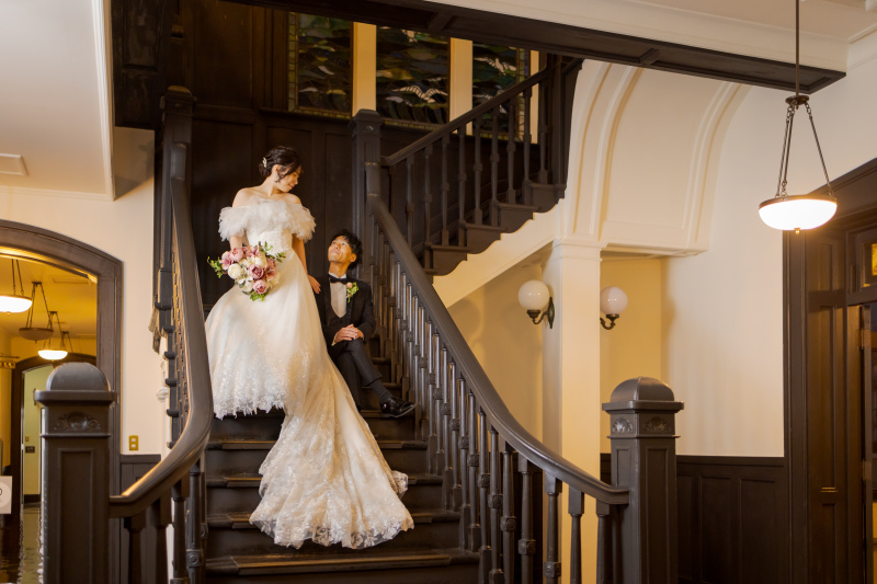 開港記念会館での前撮り！クラシカルな空気感をまとった館内の雰囲気☆彡