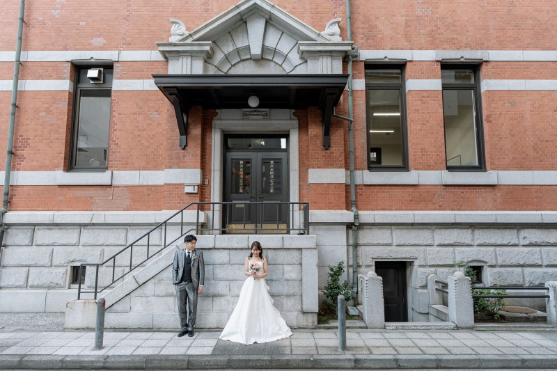 衣装がとびきり映えるロケ地!「横浜市開港記念会館」での前撮りがおすすめです♪