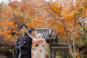 白無垢も色打掛も映える♬三渓園の晩秋で叶える幻想的な一枚を！