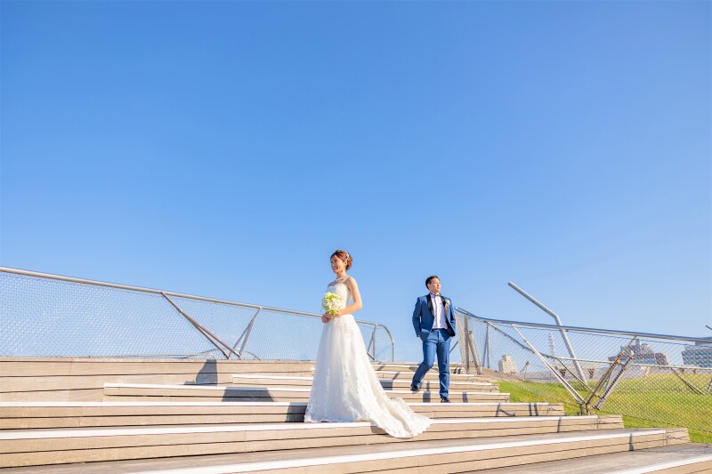 お二人の特別な一日を美しく残す!「大さん橋」で撮る想い出の結婚記念フォト