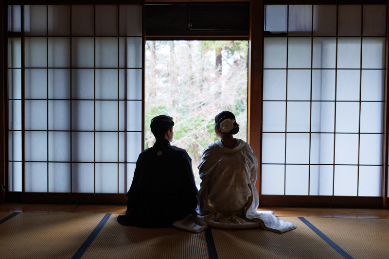 久良岐能舞台での撮影が叶える和のウェディングフォト