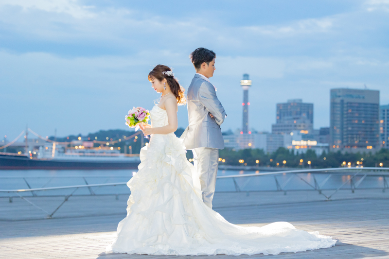 大さん橋ロケ!みなとみらいの街並みが演出する非日常感