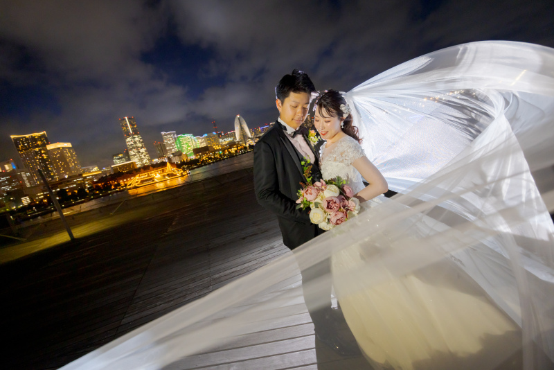 大さん橋は昼と夜でどう違う？前撮りで迷う意外な理由
