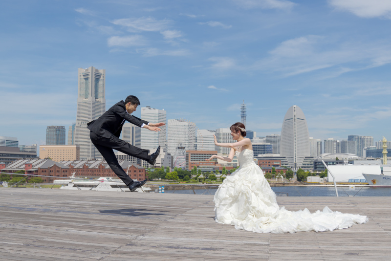 夜景だけじゃない!大さん橋とみなとみらいが前撮りに選ばれる理由とは?