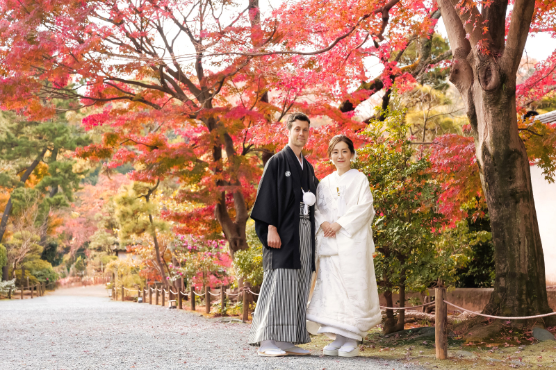 【秋の紅葉(こうよう)】和装ロケーション撮影《ご予約はお早めに!》
