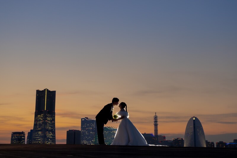 大さん橋で撮る夜景フォト！イルミネーションが彩る幻想的な空間