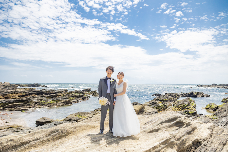 自然を活かす城ヶ島フォトウェディングの撮影ポイント