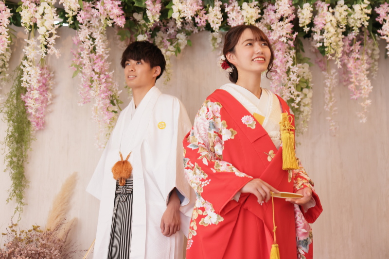 和装スタジオ撮影にプラスして[無料]でのロケ撮影をご提案いたします♪