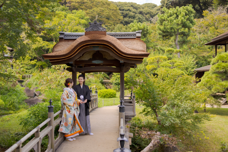 撮影のタイミングが前撮りの印象を左右する「大さん橋」でのフォトウェディング