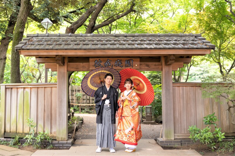 和装スタジオ撮影にプラスして[無料]でのロケ撮影をご提案！