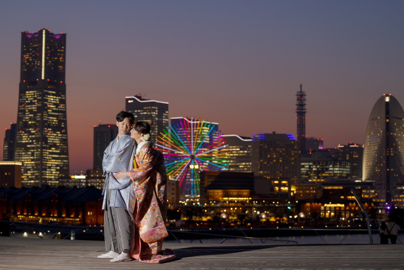 大さん橋での前撮り！夜景が映える撮り方のコツ