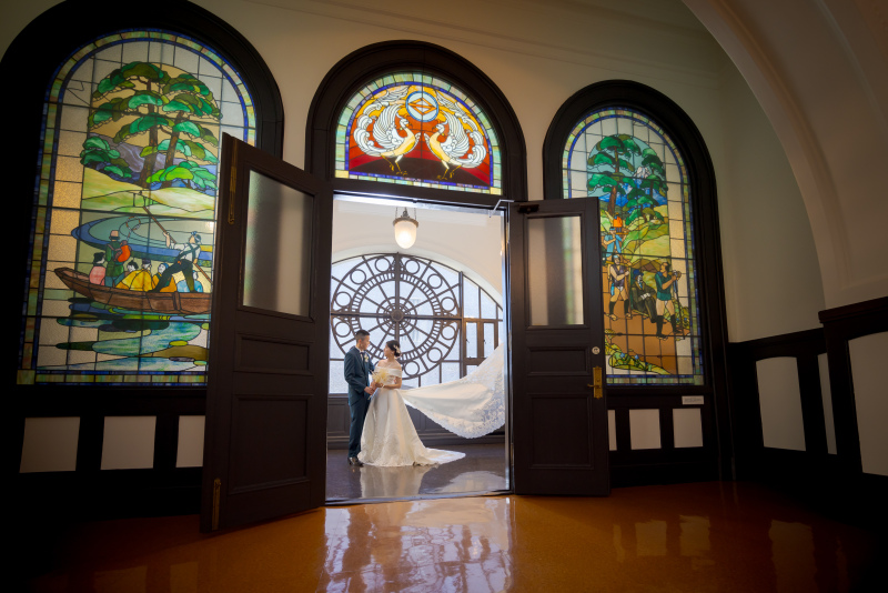 開港記念会館での前撮り！クラシカルな空気感をまとった館内の雰囲気☆彡