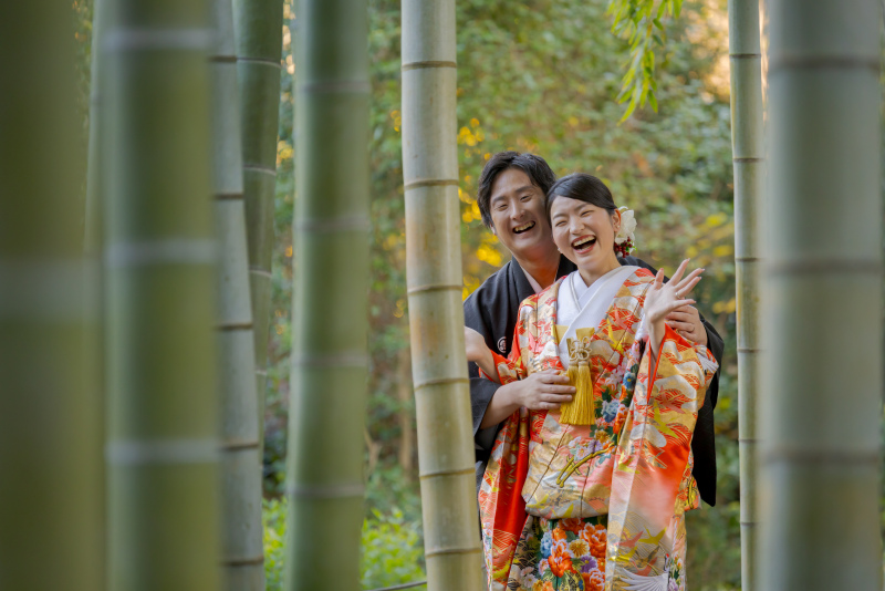 「横浜三溪園」での撮影! 風情溢れる和装フォトウェディング