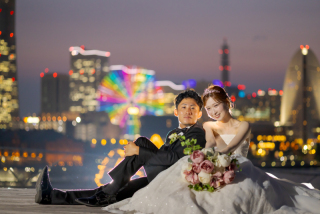 大さん橋でのフォトウェディング!人気の撮影スポットとおすすめの時間帯