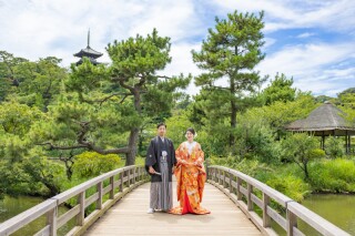 三渓園で叶える和装フォトウェディング!四季折々の景色で撮る一生の思い出♪