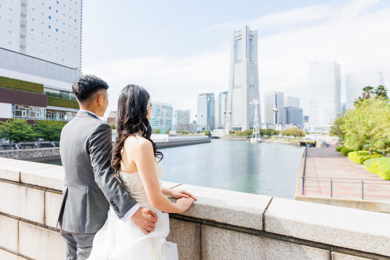 数か月後に結婚式を控えたお二人のために準備したスタジオレイルの撮影プランとは?