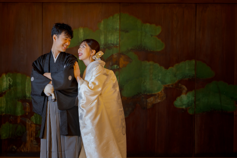 伝統と静寂が息づく舞台で&hellip;久良岐能舞台で過ごす前撮りのひととき