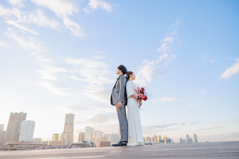 夜景だけじゃない!大さん橋とみなとみらいが前撮りに選ばれる理由とは?