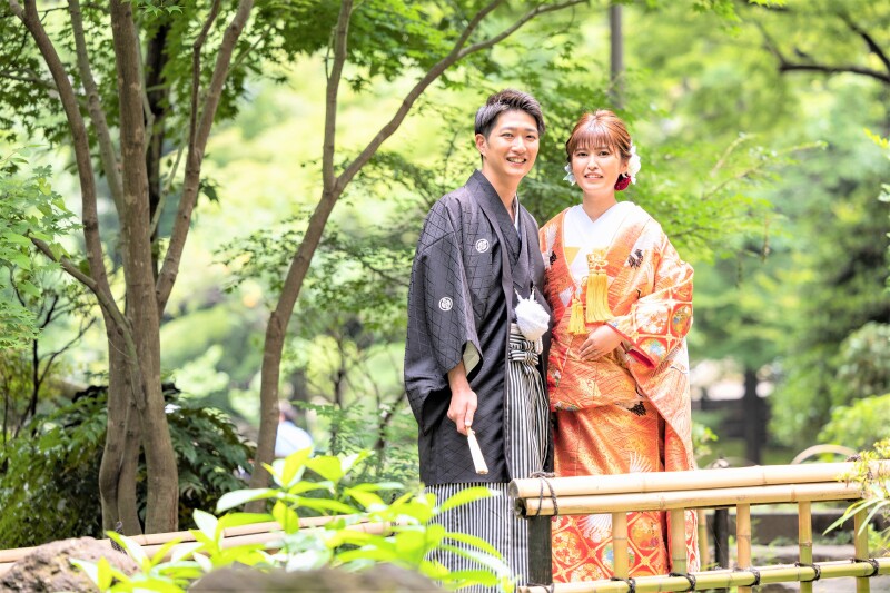 和装スタジオ撮影にプラスして[無料]でのロケ撮影をご提案！