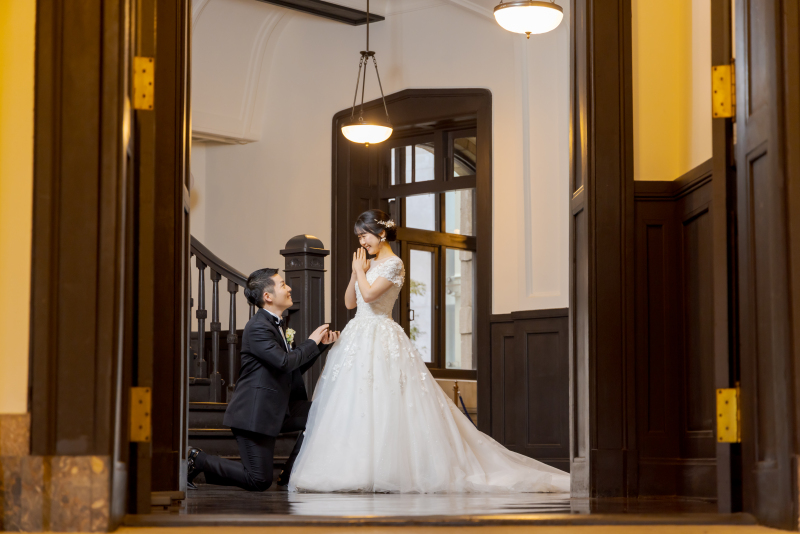 夕暮れの海と空が祝福する!大さん橋で撮るフォトウェディングの魅力とは?