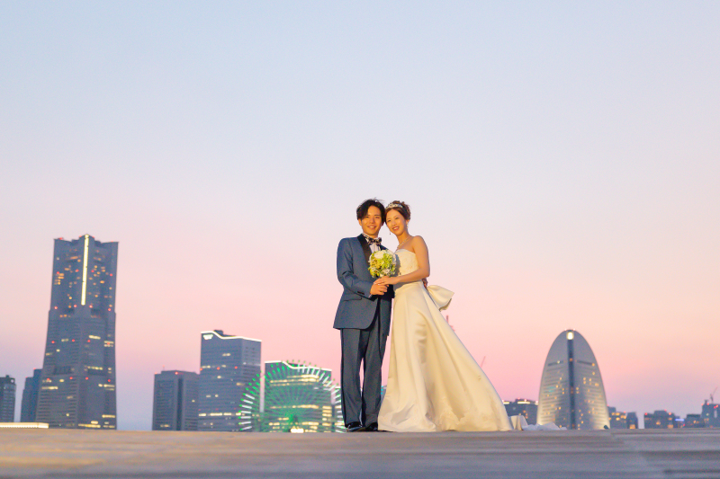 お二人の特別な一日を美しく残す!「大さん橋」で撮る想い出の結婚記念フォト