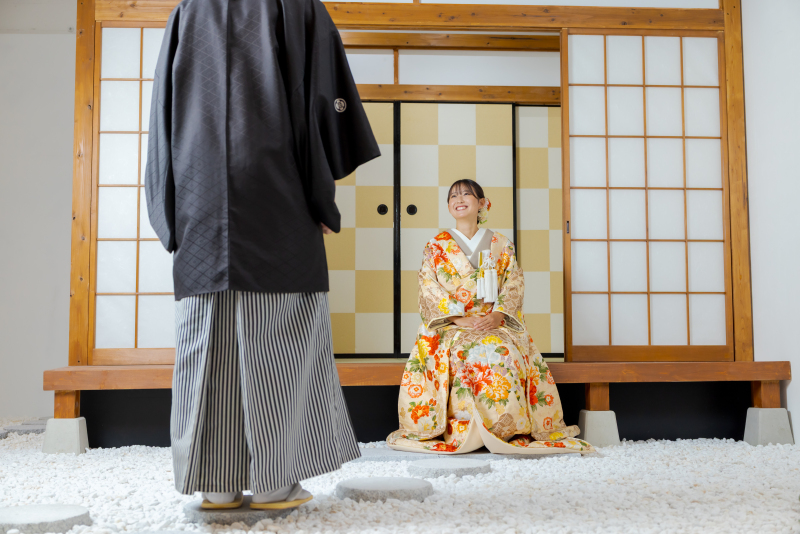 撮影のタイミングが前撮りの印象を左右する「大さん橋」でのフォトウェディング