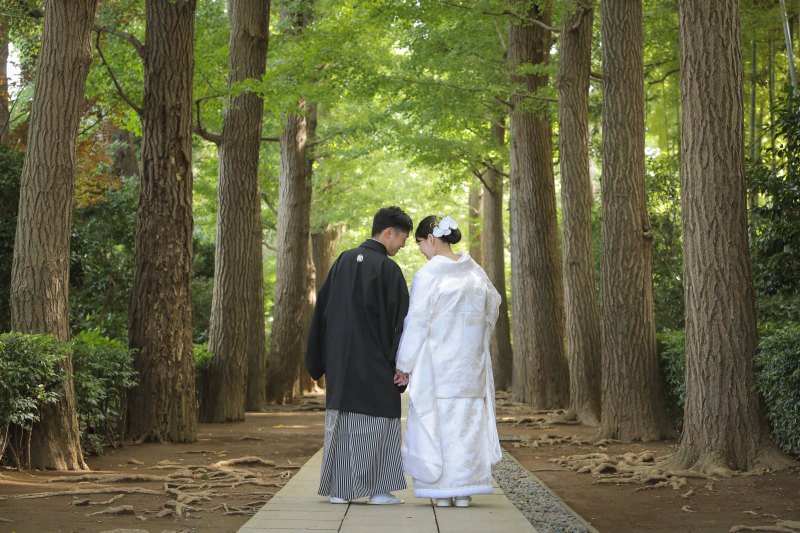 大田黒公園にて和装ロケーション撮影！