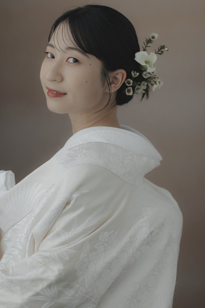 【新婦様のヘアスタイル】