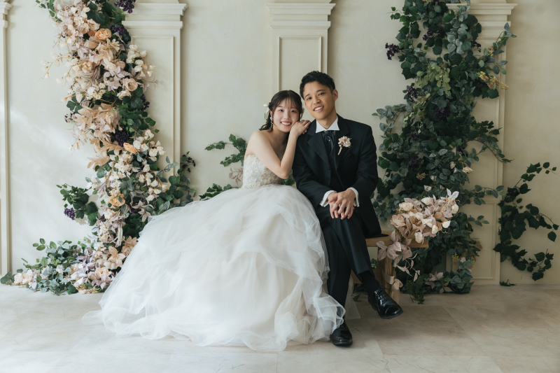 チャペルスタジオでの洋装撮影紹介