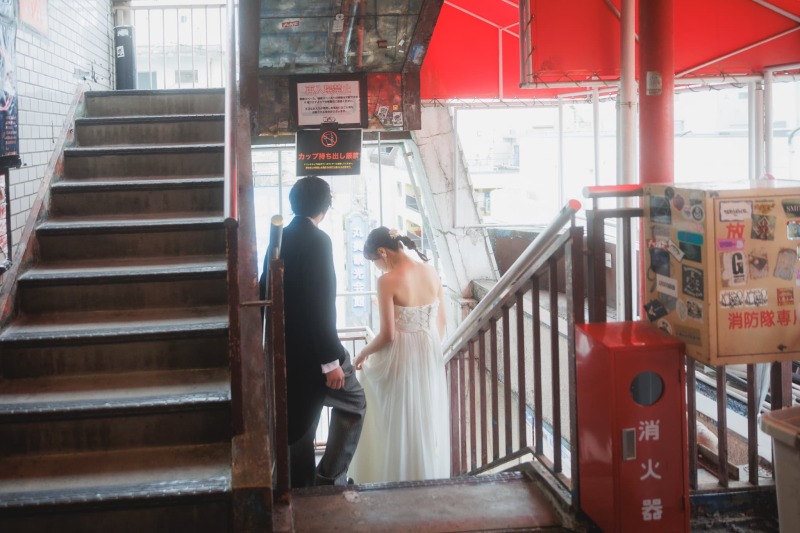 おふたり行きつけのライブハウスで撮影✨