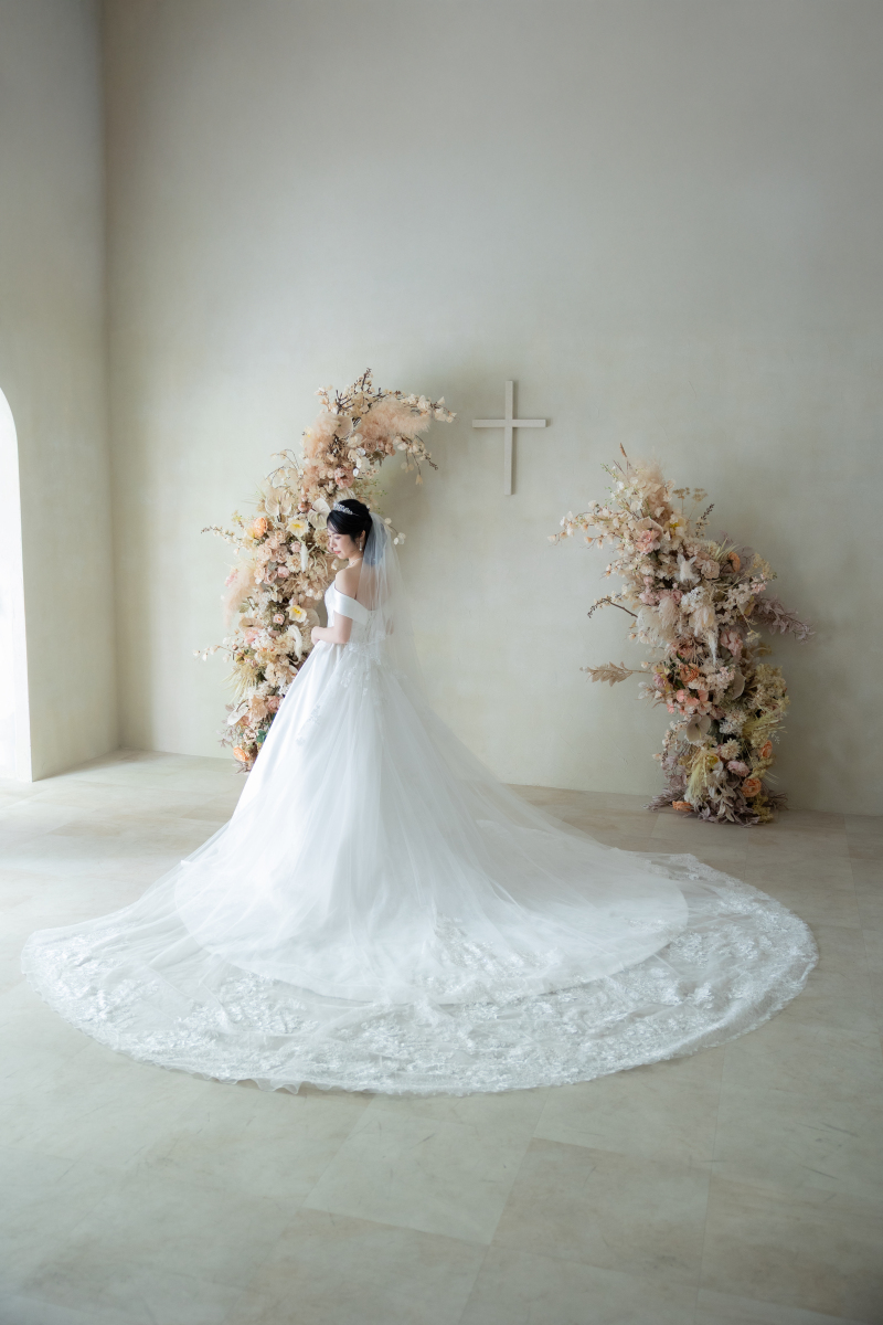 屋内庭園スタジオ+チャペルスタジオ撮影！