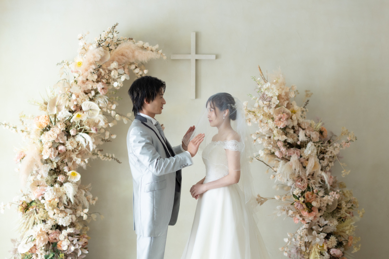 洋装チャペルスタジオ+ハウススタジオ撮影