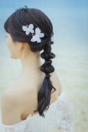 編みおろし(玉ねぎ)ヘア