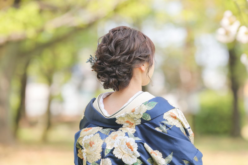 お着物とヘアメイクのご紹介