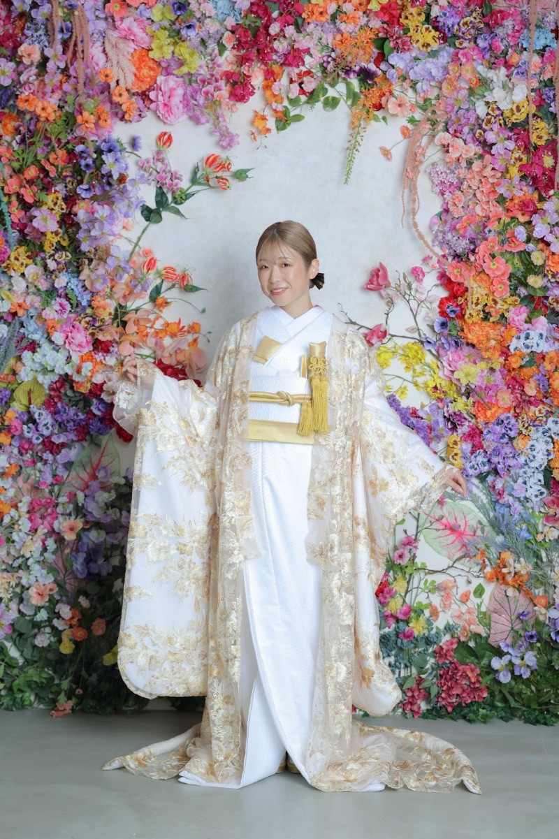 ご新婦様のヘアカラー