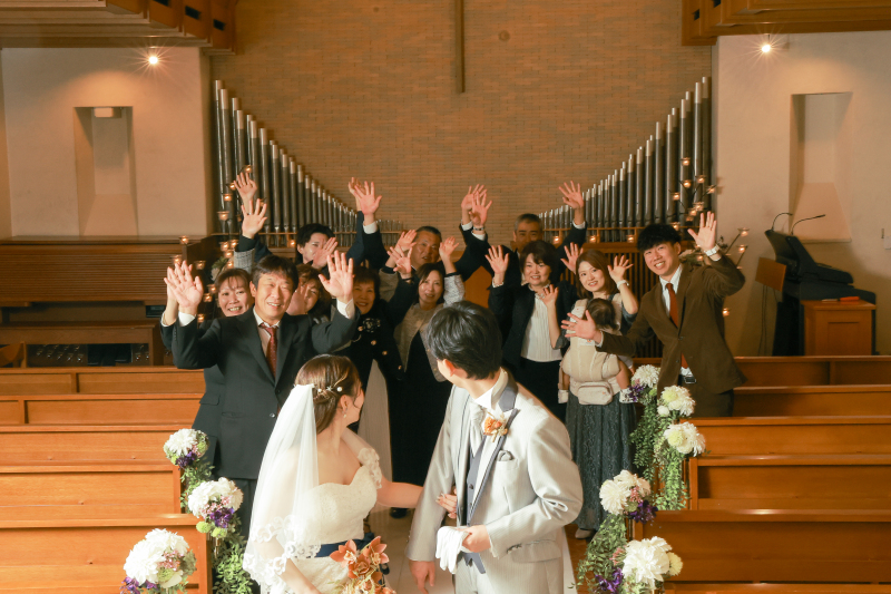 ガーデンパレスで叶う挙式フォト