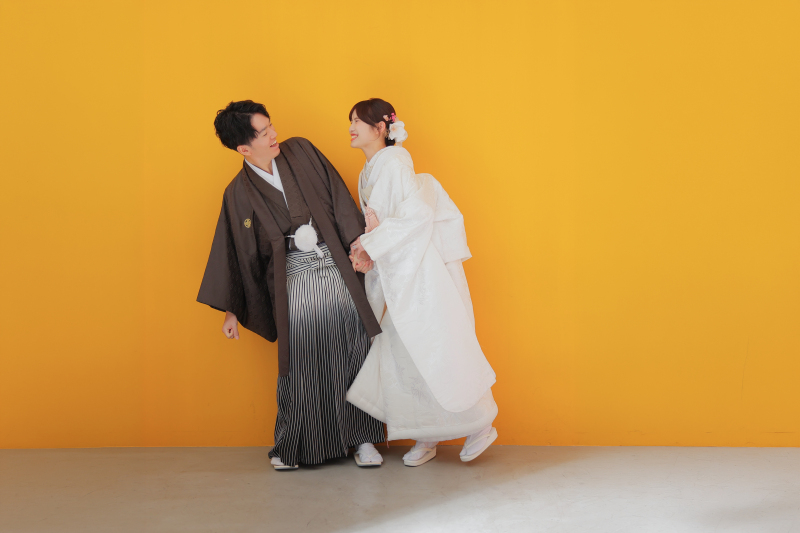 ハウススタジオでの和装撮影