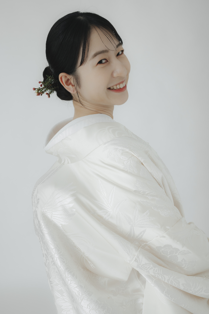 【新婦様のヘアスタイル】