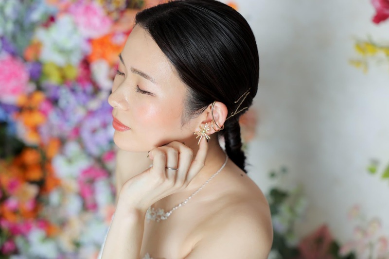 ご新婦様のヘアカラー