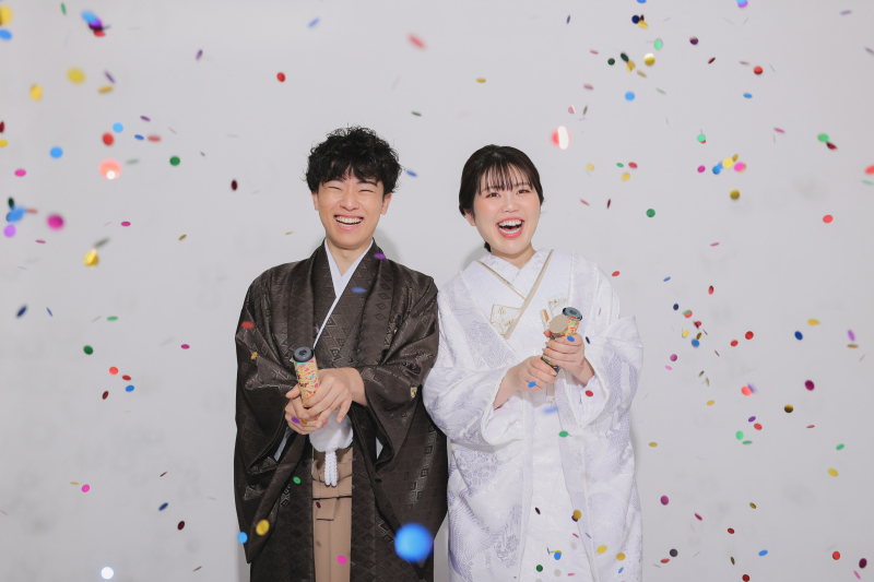 お持ち込みアイテムでおしゃれにお二人らしく！