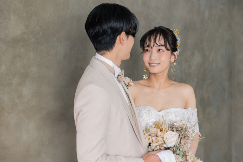 花嫁ヘアにぴったり!ゆるふわ前髪アレンジ