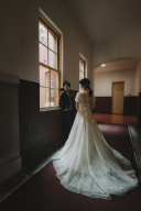 市政資料館×ウエディングドレス