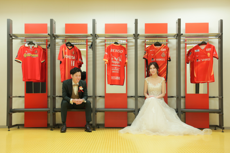 豊田スタジアムでの撮影!