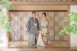 白無垢×色打掛